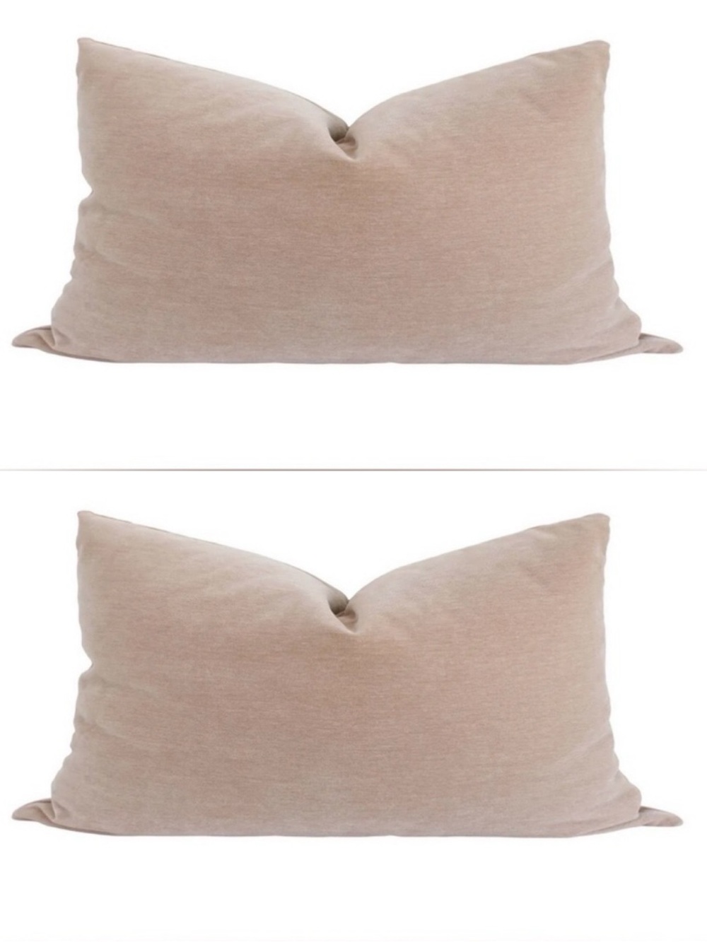 NEW Set of 2 Laurel + Blush 12” x 20" Emily Lumbar Pillow Covers